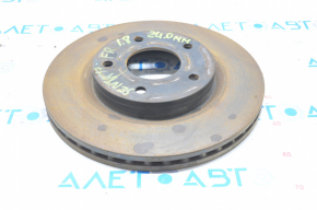 Front right brake disc Nissan Sentra 13-19 1.8 280/24mm rusty