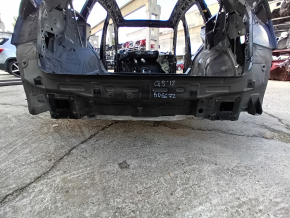 Rear panel Audi Q5 80A 18-24 2 parts, on the body, black