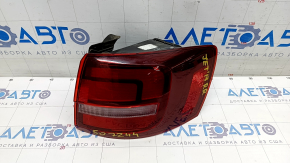 Light outer wing right VW Jetta 16-18 USA halogen dark, scratches