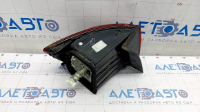 Light outer wing right VW Jetta 16-18 USA halogen dark, scratches