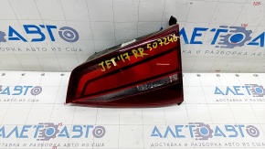 Lamp inside trunk lid right VW Jetta 16-18 USA halogen dark