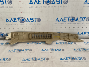 Rear pillar trim lower left Lexus ES300h 13-18 beige, under battery, scratches