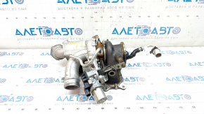 Turbine assembly with manifold and cooling pipes VW Passat b8 16-19 USA 1.8T, 2.0T 33k