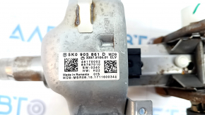 Steering column VW Passat b8 16-19 USA with cardan shaft, for Start/Stop, with lock, rusty
