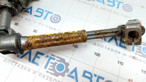 Steering column VW Passat b8 16-19 USA with cardan shaft, for Start/Stop, with lock, rusty