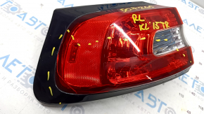 Light outer wing left Jeep Cherokee KL 14-18 pre-rest, broken glass