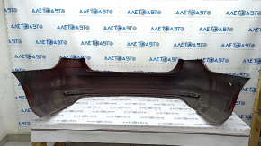 Bare rear bumper VW Jetta 15-18 USA red LA3Q, dented, scratches