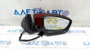Side mirror right VW Jetta 11-18 5 pins, red LA3Q