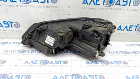 Headlight front right VW Jetta 17-18 USA naked, halogen, sand