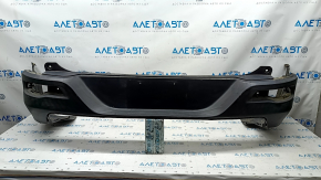 Bare rear bumper Jeep Cherokee KL 14-18 Trailhawk structure, without parking sensors, scratches, dented fastening, broken fastening