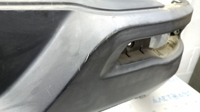 Bare rear bumper Jeep Cherokee KL 14-18 Trailhawk structure, without parking sensors, scratches, dented fastening, broken fastening
