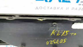 Bare rear bumper Jeep Cherokee KL 14-18 Trailhawk structure, without parking sensors, scratches, dented fastening, broken fastening