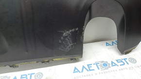 Rear bumper trim lower Jeep Cherokee KL 14-18 for 2 pipes, graphite, Trailhawk, crack, pressed, scratches