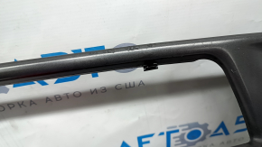 Rear bumper trim lower Jeep Cherokee KL 14-18 for 2 pipes, graphite, Trailhawk, crack, pressed, scratches