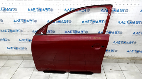 Door bare front left VW Jetta 11-18 USA red LA3Q, dent