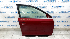 Door assembly front right VW Jetta 11-18 USA red LA3Q, bumps, dent