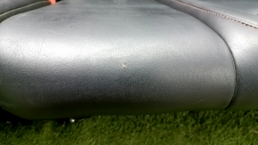 Rear row of seats 2nd row Jeep Cherokee KL 14-18 Trailhawk red stitching, with airbag, black leather, mechanical, tears