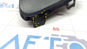 Front bumper grille side left VW Passat b8 16-19 USA without fog lights, cracks in fastening