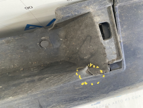 Right threshold Lexus ES300h ES350 13-18 blue 8V3, broken fastener, tears, scratches