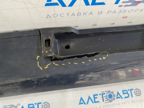 Right threshold Lexus ES300h ES350 13-18 blue 8V3, broken fastener, tears, scratches