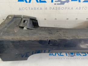 Right threshold Lexus ES300h ES350 13-18 blue 8V3, broken fastener, tears, scratches