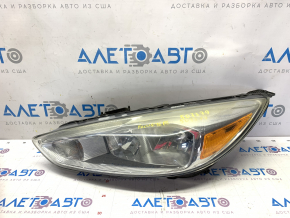 Headlight front left bare Ford Focus mk3 15-18 rest, halogen, light, web, for polishing