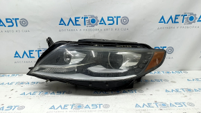 Headlight front left VW CC 13-17 complete rest xenon led, cobweb, sand
