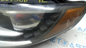 Headlight front left VW CC 13-17 complete rest xenon led, cobweb, sand