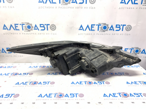 Headlight front left bare Hyundai Sonata 11-15 glossy reflector, for polishing, made, glassDepo