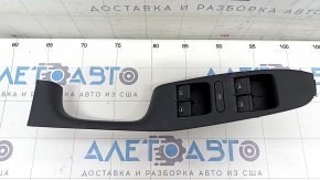 Front left window lift control VW Jetta 11-18 USA 4 auto, with overlay, broken mount