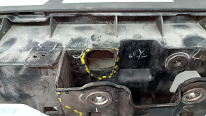 TV panel radiator VW Passat b8 16-19 USA breaks, cracks, no fragment
