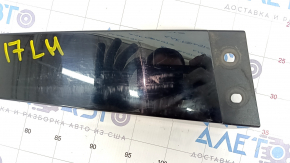 Center pillar trim outer left VW Jetta 11-18 USA plastic, scratches