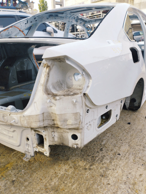 Quarter wing rear right VW Passat b8 16-19 USA on the body, white, pokes