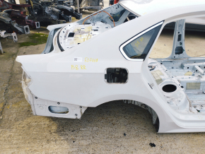 Quarter wing rear right VW Passat b8 16-19 USA on the body, white, pokes