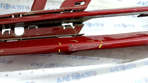 Bare front bumper VW Jetta 15-18 USA red LA3Q, scratches, pressed, broken mount