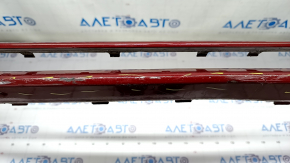Bare front bumper VW Jetta 15-18 USA red LA3Q, scratches, pressed, broken mount