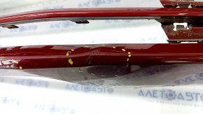 Bare front bumper VW Jetta 15-18 USA red LA3Q, scratches, pressed, broken mount