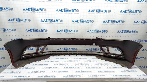 Bare front bumper VW Jetta 15-18 USA red LA3Q, scratches, pressed, broken mount