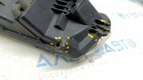 Fog lamp left PTF VW CC 13-17 rest, sand, broken fastener