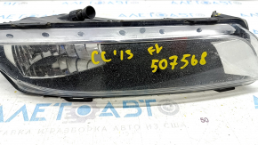 Fog lamp left PTF VW CC 13-17 rest, sand, broken fastener