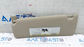 Right visor BMW 3 F30 4d 12-14 beige, without hook
