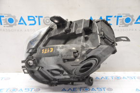 Headlight front right Mini Cooper Countryman R60 10-16 bare halogen, yellow turn signal, broken fastening, sand