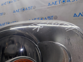Headlight front right Mini Cooper Countryman R60 10-16 bare halogen, yellow turn signal, broken fastening, sand