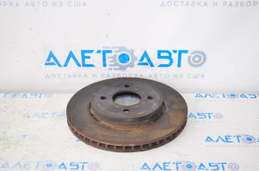 Front right brake disc Nissan Versa Note 13-19 260/22mm rusty
