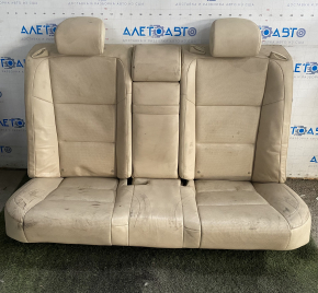 Rear row of seats 2nd row Lexus ES300h ES350 13-18 leather beige, dry-cleanable