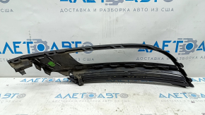 Lower grille front bumper right VW CC 13-17 rest, under fog lights, with chrome, sand