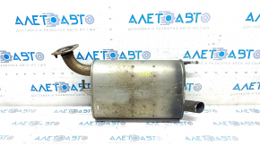 Muffler rear part with barrel Lexus ES300h 13-18 dented, bolt broken