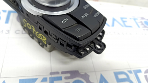 Joystick washer control monitor CIC small BMW 3 F30 12-13 for navigation, peeled off coating