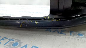 Front bumper bare VW CC 13-17 rest, black, pressed, scratches, cracks, broken fasteners