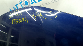 Hood assembly Lexus ES300h ES350 13-18 blue 8V3, iron, dented, bumps